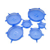 Best 6 Piece Reusable Stretch Lid Set - Daily Deal Man