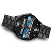 Black Thin Blue Line Watch - Daily Deal Man