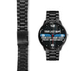 Black Thin Blue Line Watch - Daily Deal Man