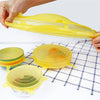 Best 6 Piece Reusable Stretch Lid Set - Daily Deal Man