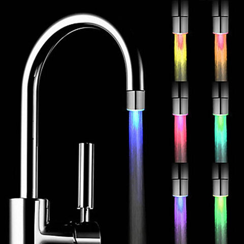 7 Color LED Lights Water Faucet Head - Daily Deal Man