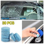 30 Pieces Car Windshield Washer Fluid Concentrated Tablets - Daily Deal Man