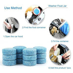 30 Pieces Car Windshield Washer Fluid Concentrated Tablets - Daily Deal Man